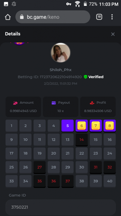 Betting ID: 1723720622104914920